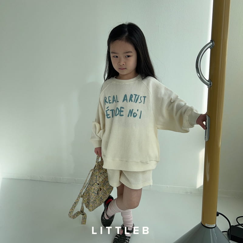 Littleb - Korean Children Fashion - #magicofchildhood - Waffle Shorts - 8