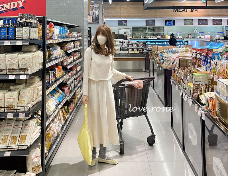 Love Rosie - Korean Women Fashion - #shopsmall - Mellow Hoody Skirt Set Mom - 3