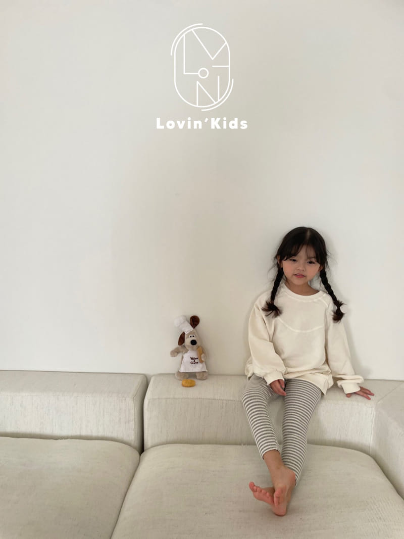 Lovin - Korean Children Fashion - #kidsshorts - v Slit Sweatshirt - 7