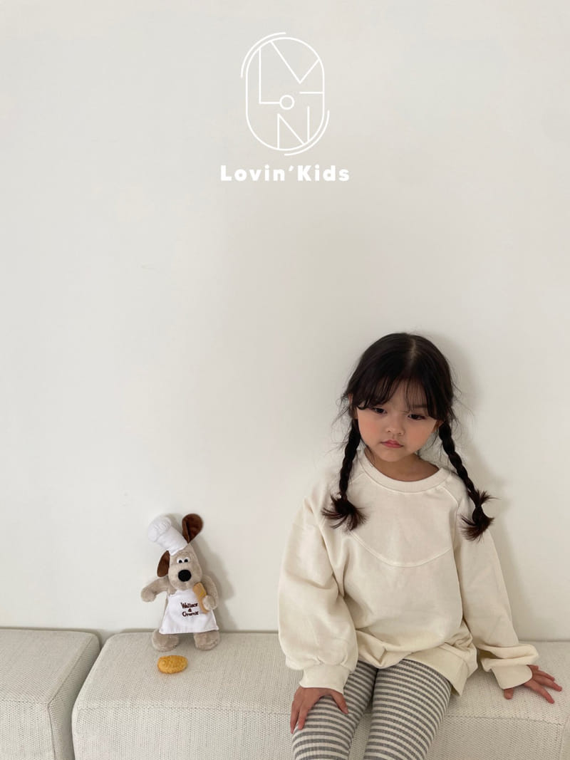 Lovin - Korean Children Fashion - #kidsstore - v Slit Sweatshirt - 8
