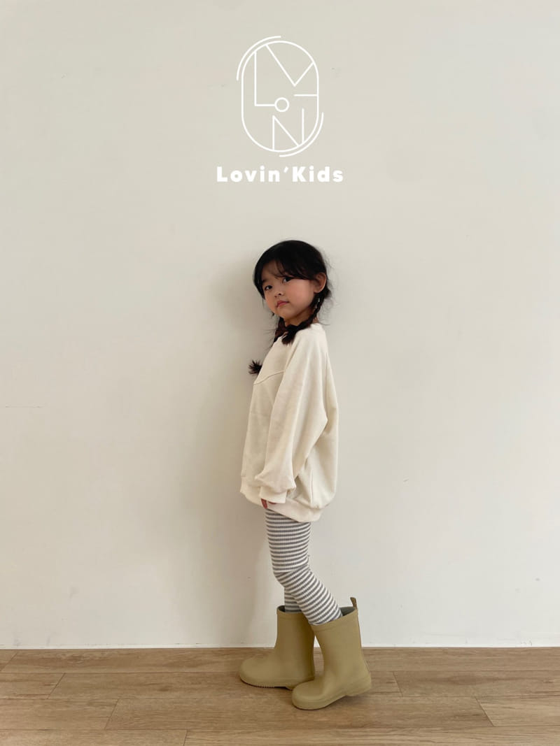 Lovin - Korean Children Fashion - #kidzfashiontrend - v Slit Sweatshirt - 9