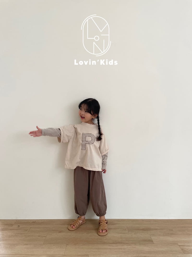 Lovin - Korean Children Fashion - #kidzfashiontrend - P Embrodiery Tee - 12