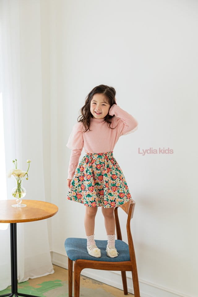 Lydia - Korean Children Fashion - #Kfashion4kids - Flower Skirt - 9