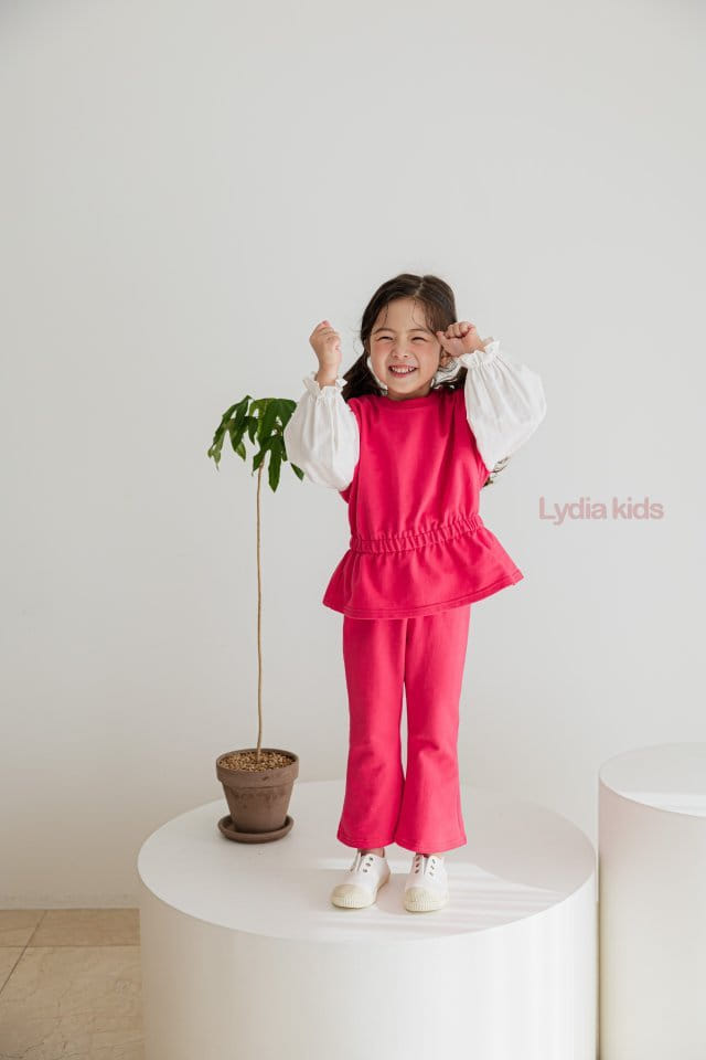 Lydia - Korean Children Fashion - #childofig - Grace Top Bottom Set - 6