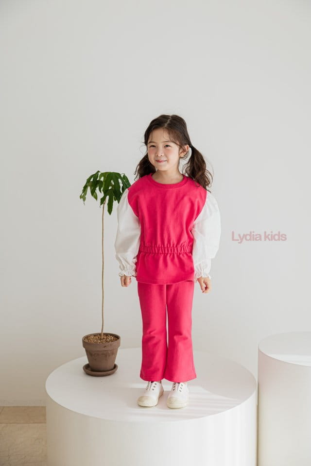 Lydia - Korean Children Fashion - #childofig - Grace Top Bottom Set - 7