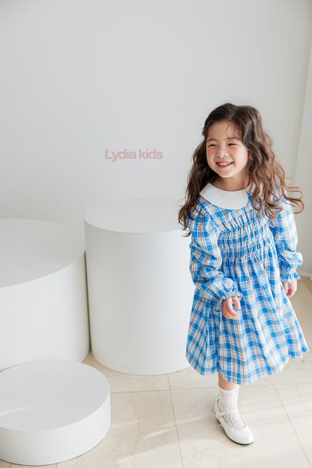 Lydia - Korean Children Fashion - #childofig - Soing Collar One-piece - 5