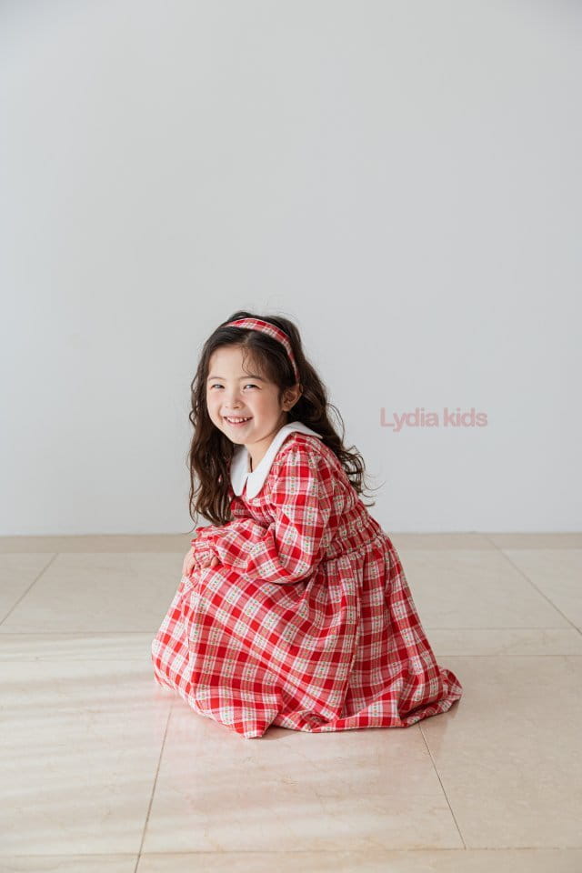 Lydia - Korean Children Fashion - #childrensboutique - Soing Collar One-piece - 7