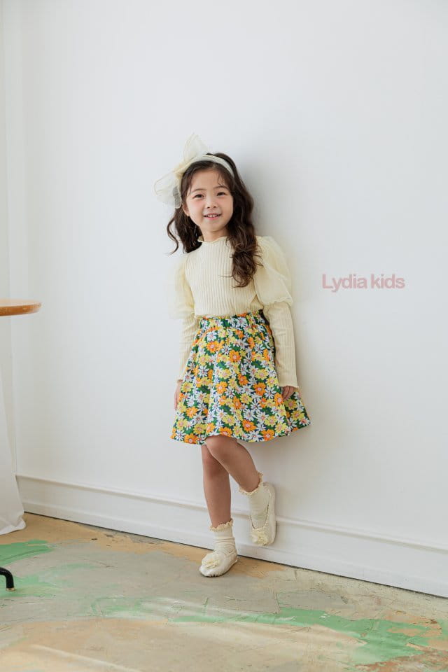 Lydia - Korean Children Fashion - #designkidswear - Flower Skirt - 4
