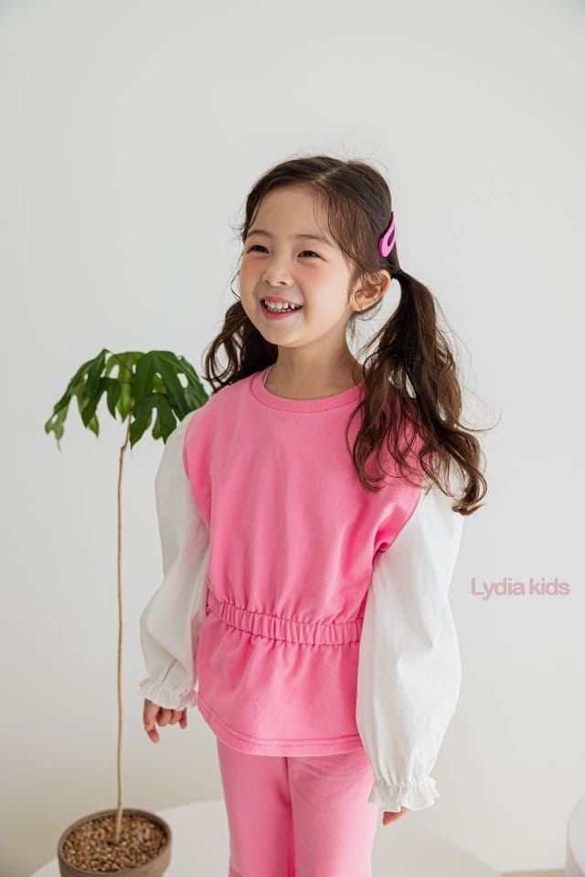 Lydia - Korean Children Fashion - #discoveringself - Grace Top Bottom Set - 10