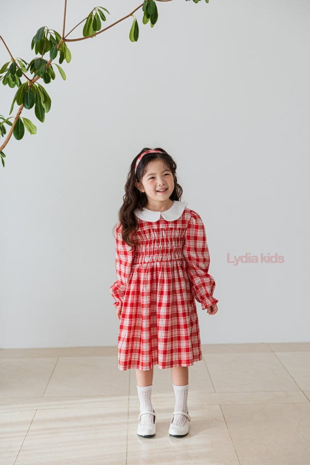 Lydia - Korean Children Fashion - #discoveringself - Soing Collar One-piece - 9