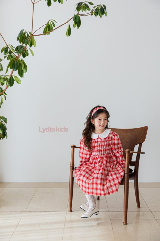 Lydia - Korean Children Fashion - #fashionkids - Soing Collar One-piece - 10