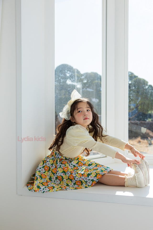 Lydia - Korean Children Fashion - #kidsshorts - Flower Skirt - 6