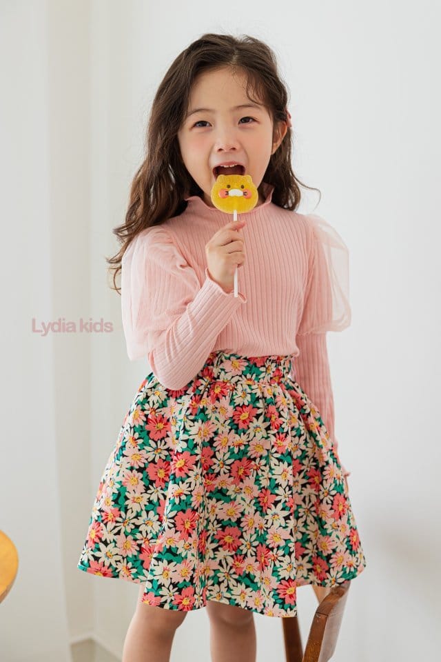 Lydia - Korean Children Fashion - #kidzfashiontrend - Flower Skirt - 8