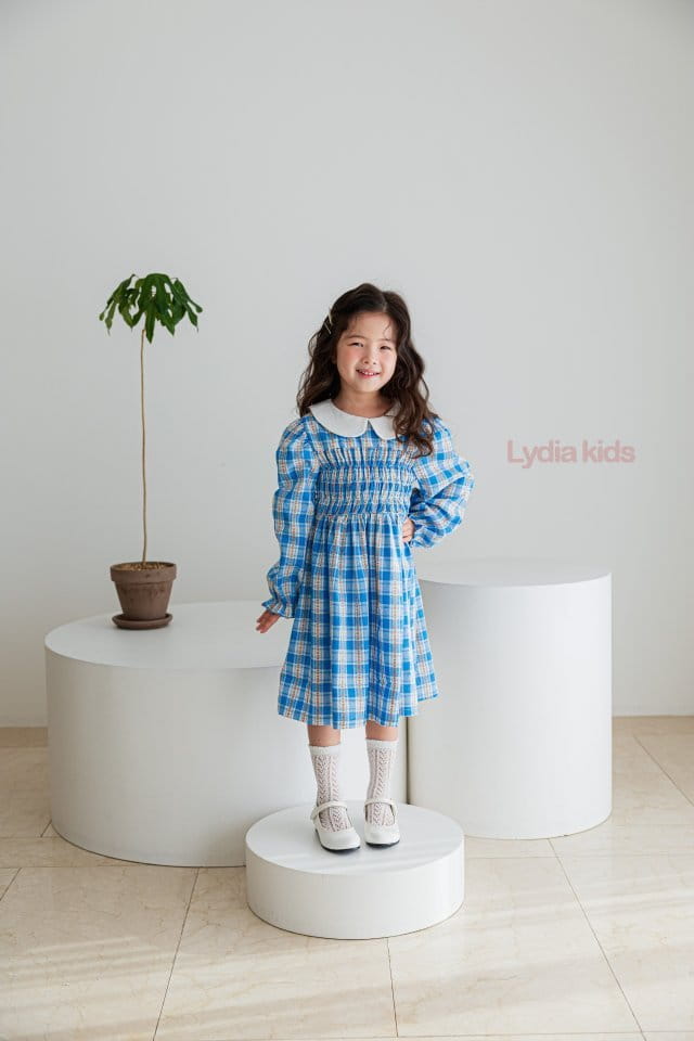 Lydia - Korean Children Fashion - #littlefashionista - Soing Collar One-piece