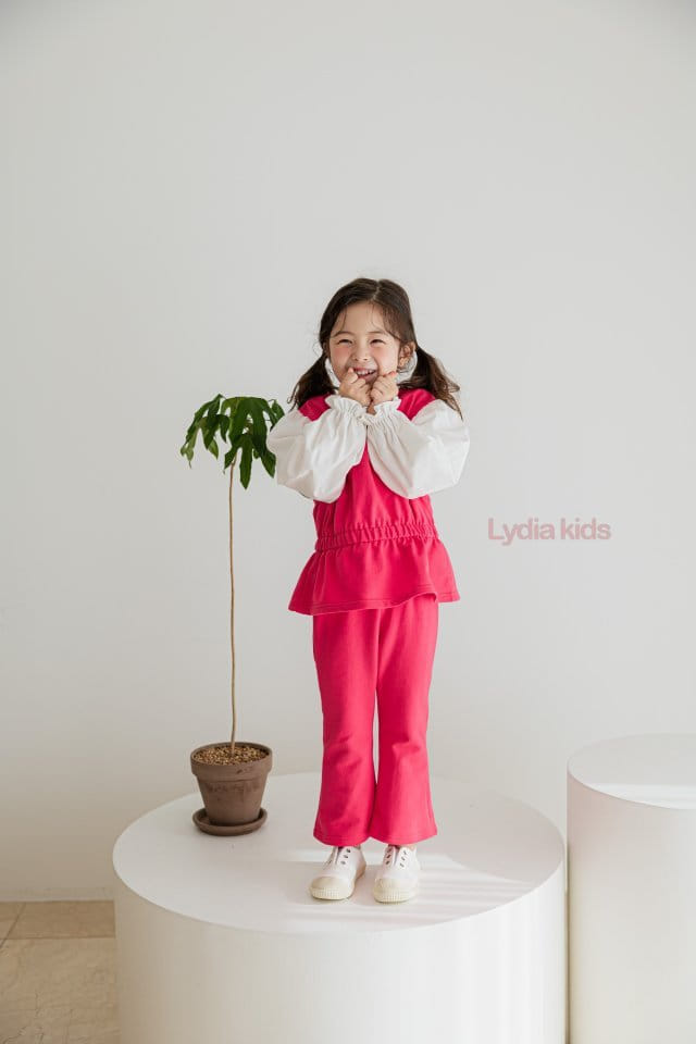 Lydia - Korean Children Fashion - #magicofchildhood - Grace Top Bottom Set - 4