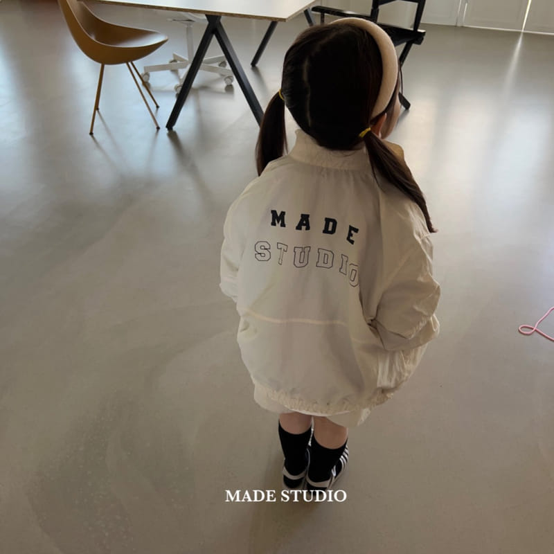 Made Studio - Korean Children Fashion - #kidsshorts - Made Windbreaker - 3
