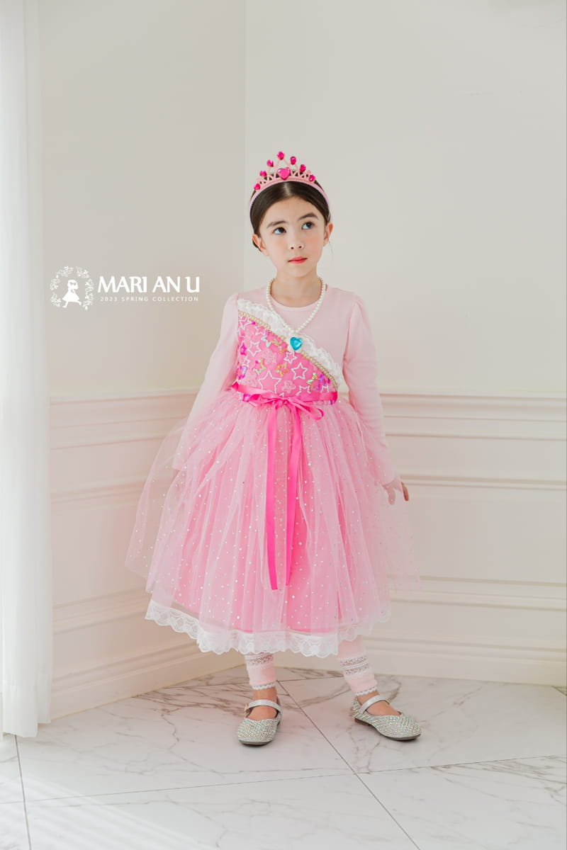 Mari An U - Korean Children Fashion - #fashionkids - Star Princess One-piece - 8