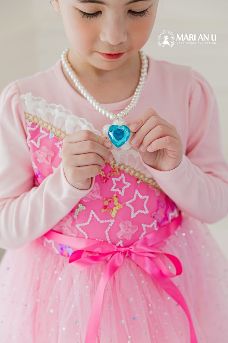 Mari An U - Korean Children Fashion - #kidsshorts - Star Princess Necklace - 2