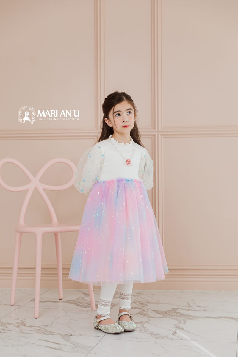 Mari An U - Korean Children Fashion - #toddlerclothing - Rose One-piece