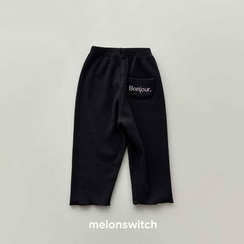 Melon Switch - Korean Children Fashion - #Kfashion4kids - Bonjour Rib Pants - 11