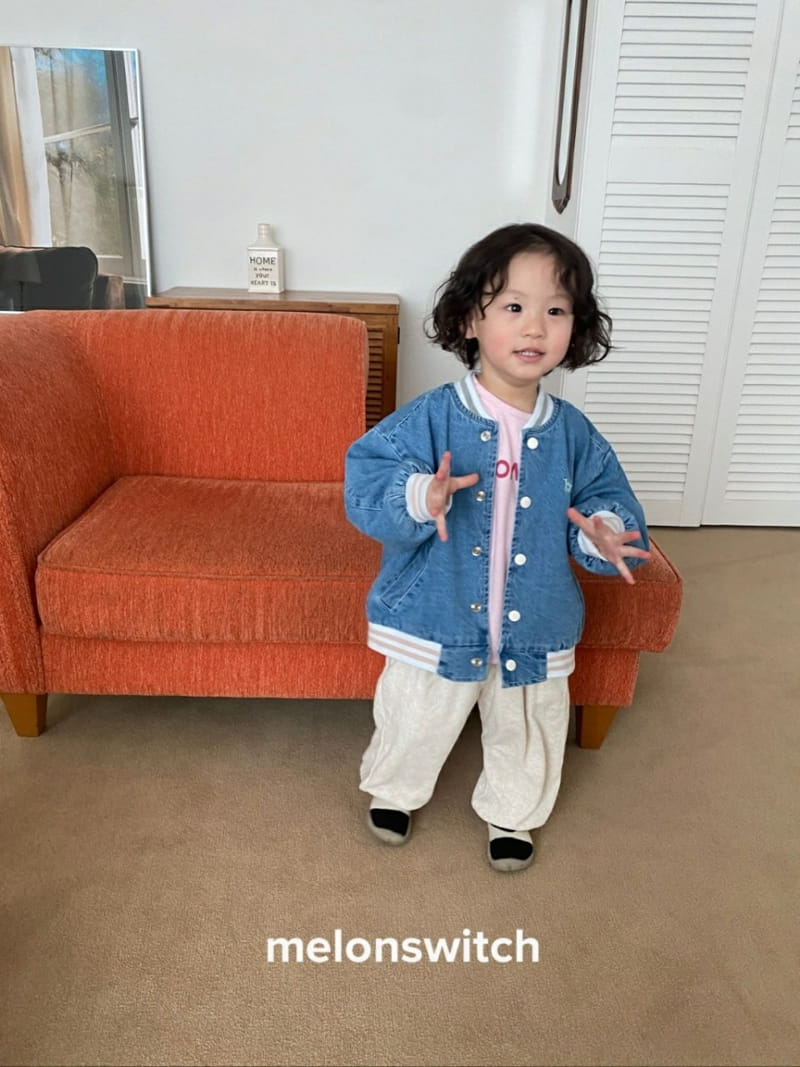Melon Switch - Korean Children Fashion - #Kfashion4kids - Butter Denim Basity Jacket - 2