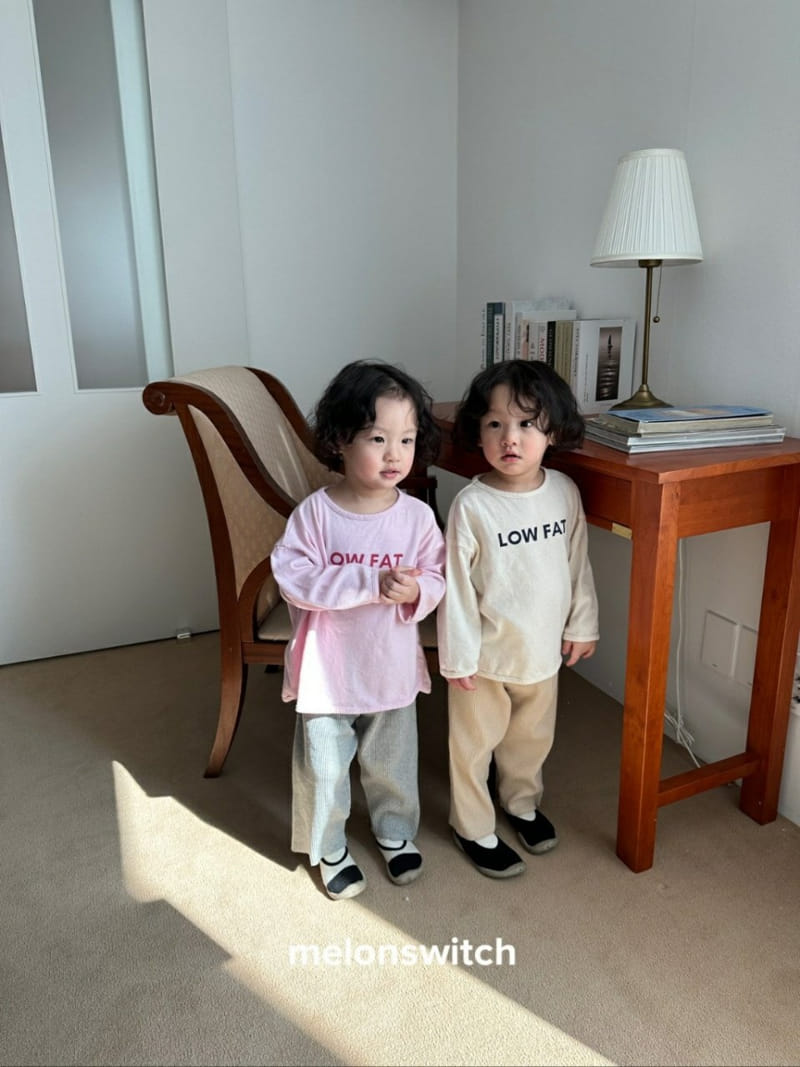 Melon Switch - Korean Children Fashion - #childofig - Bonjour Rib Pants - 2