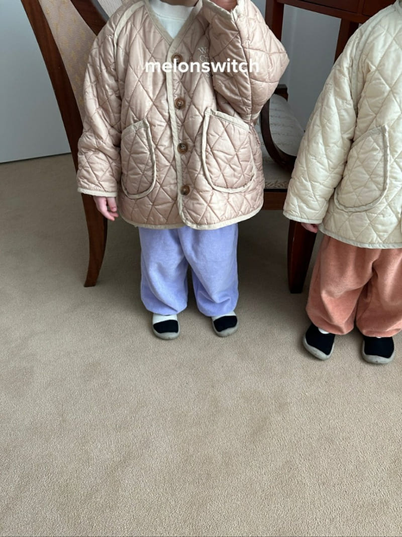 Melon Switch - Korean Children Fashion - #fashionkids - Terry Pants - 3