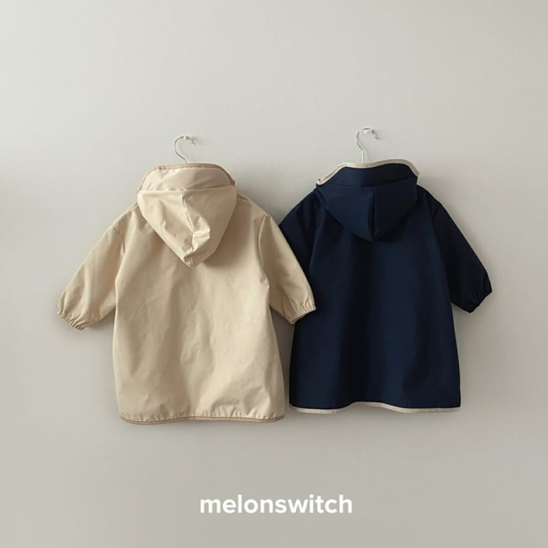 Melon Switch - Korean Children Fashion - #fashionkids - Trench Rain Coat - 12