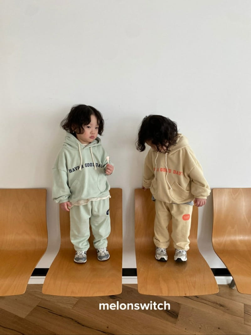 Melon Switch - Korean Children Fashion - #kidsstore - Good day Hoody Set - 7