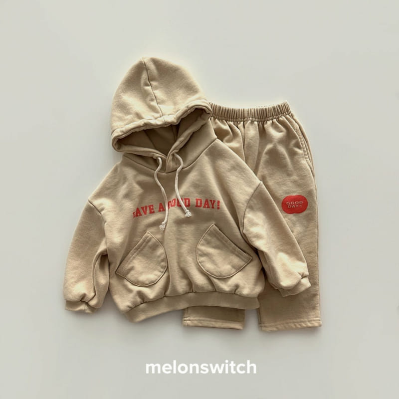 Melon Switch - Korean Children Fashion - #littlefashionista - Good day Hoody Set - 10