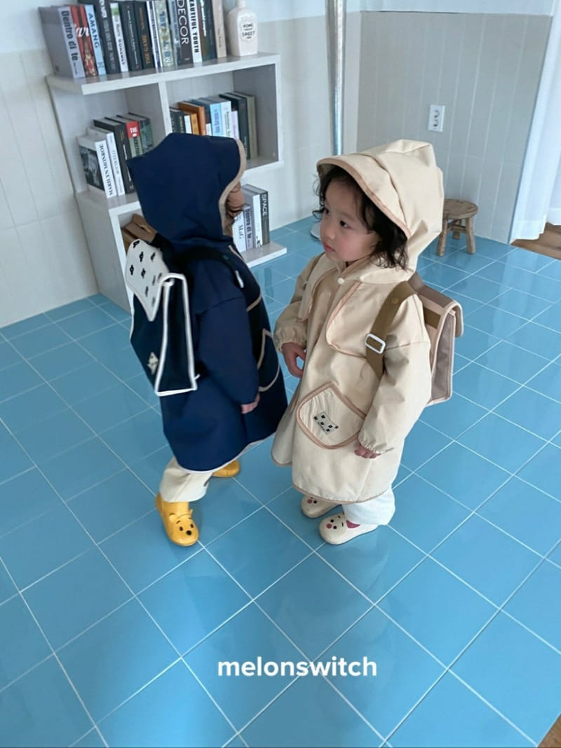 Melon Switch - Korean Children Fashion - #littlefashionista - Trench Rain Coat