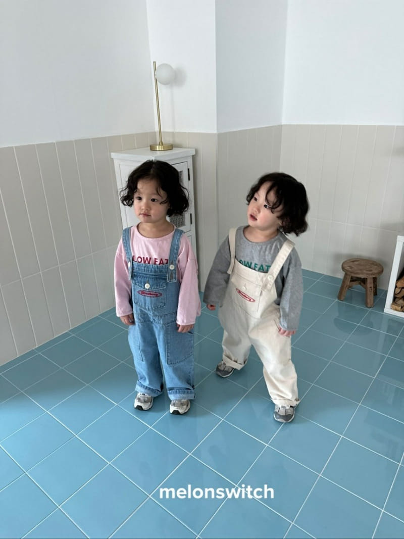 Melon Switch - Korean Children Fashion - #magicofchildhood - Tom Dungarees
