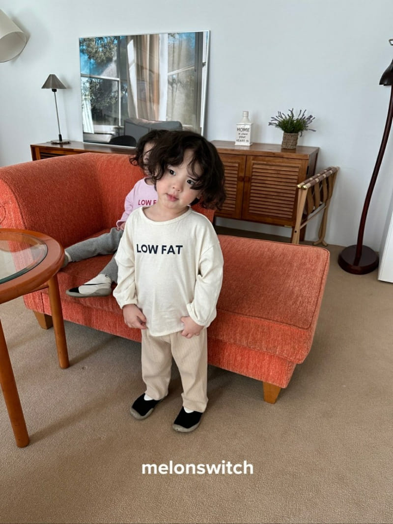 Melon Switch - Korean Children Fashion - #prettylittlegirls - Bonjour Rib Pants