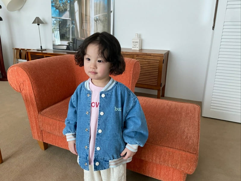 Melon Switch - Korean Children Fashion - #stylishchildhood - Butter Denim Basity Jacket - 9