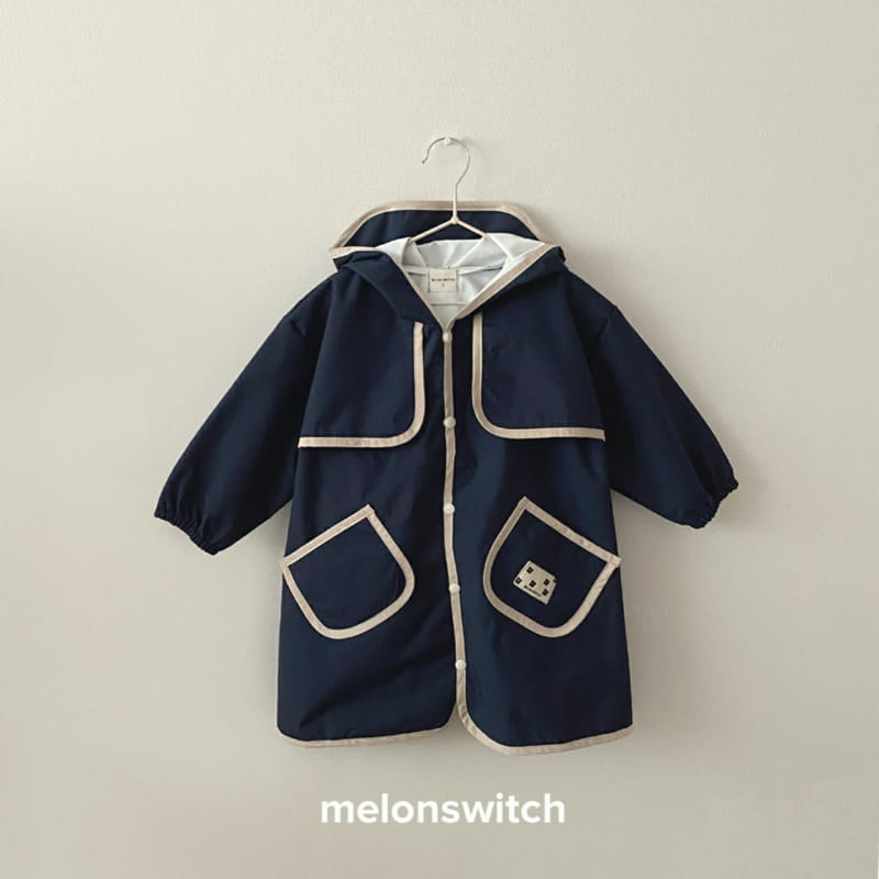Melon Switch - Korean Children Fashion - #stylishchildhood - Trench Rain Coat - 7