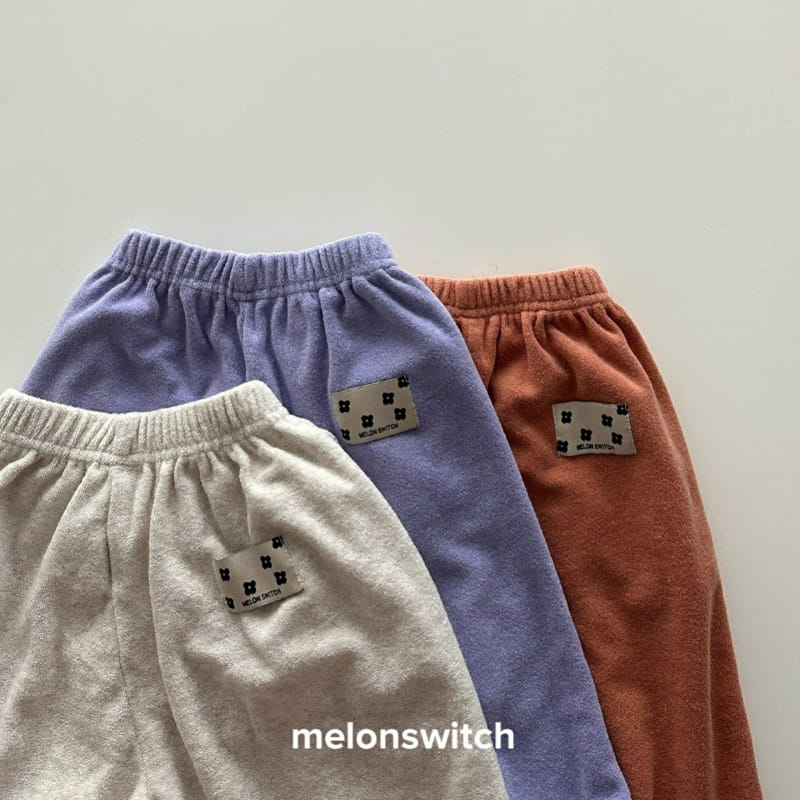 Melon Switch - Korean Children Fashion - #todddlerfashion - Terry Pants - 12