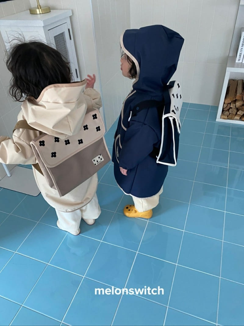 Melon Switch - Korean Children Fashion - #todddlerfashion - Trench Rain Coat - 5