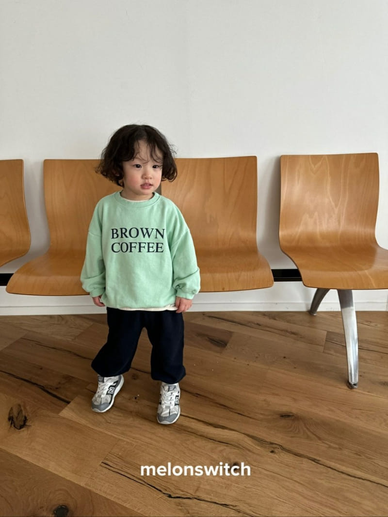 Melon Switch - Korean Children Fashion - #toddlerclothing - Brown Top Bottom Set - 9