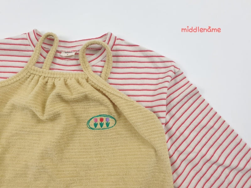 Middle Name - Korean Children Fashion - #minifashionista - Loose Stripes Tee - 8