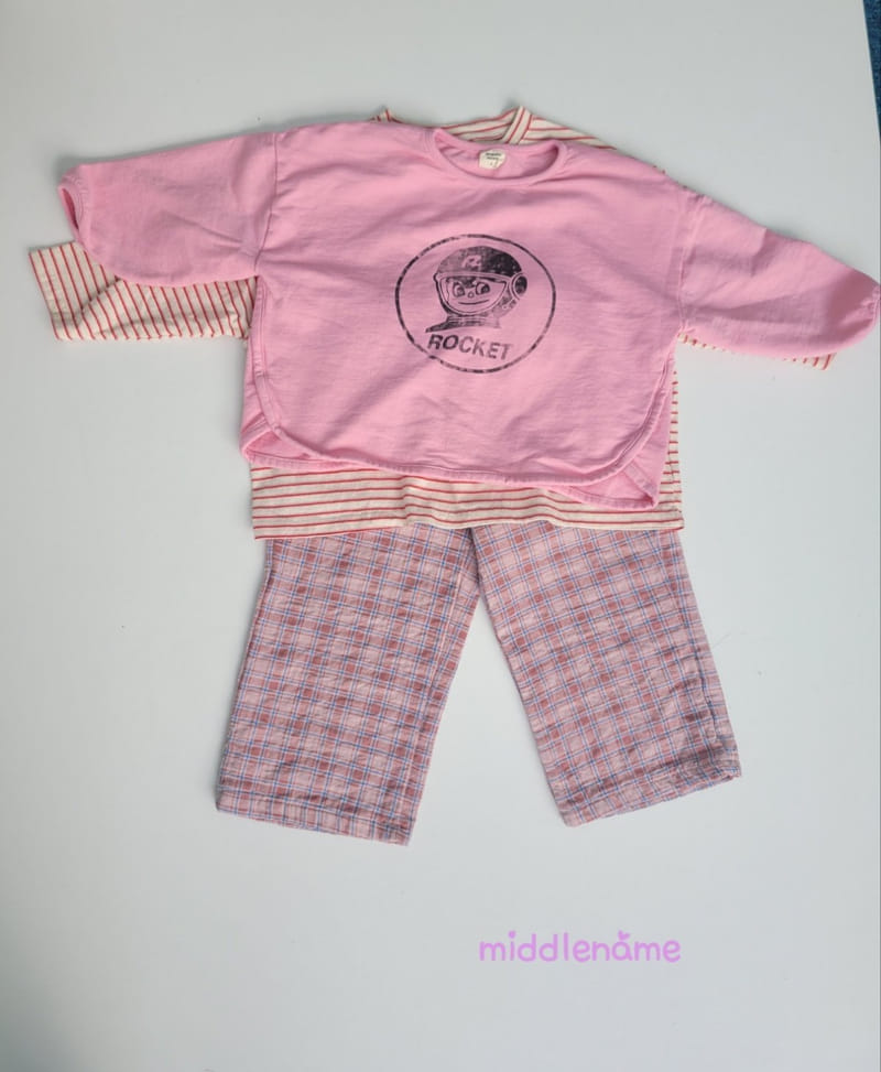 Middle Name - Korean Children Fashion - #stylishchildhood - Spring Check Pants - 6