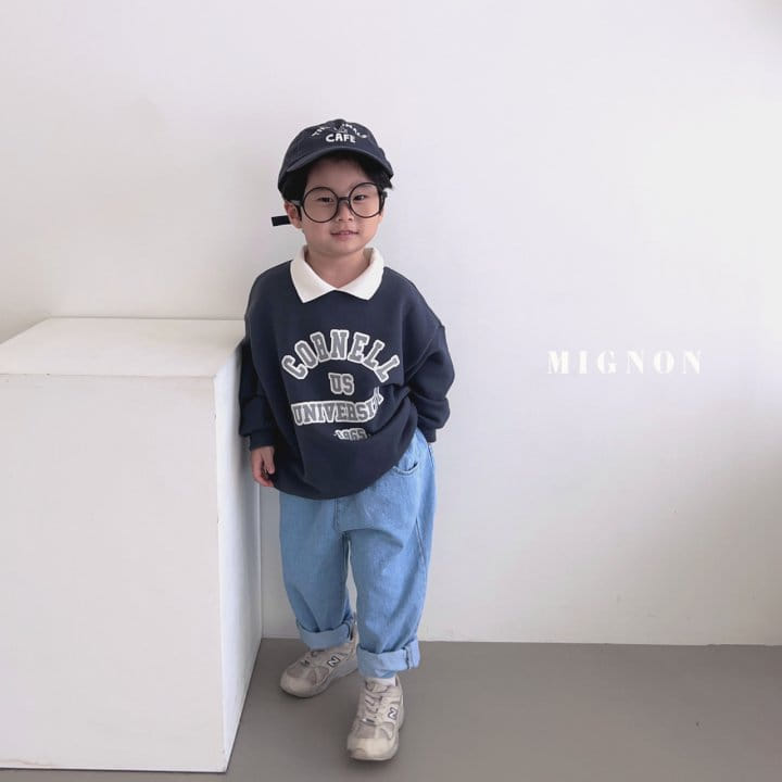 Mignon - Korean Children Fashion - #Kfashion4kids - Conel Collar Sweatshirt - 6