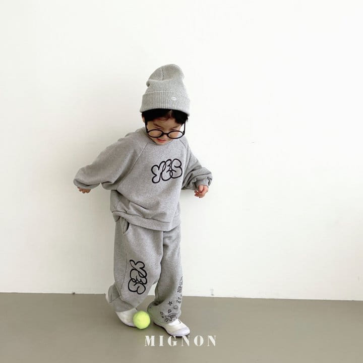 Mignon - Korean Children Fashion - #Kfashion4kids - Kid Top Bottom Set - 3