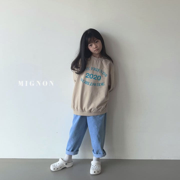 Mignon - Korean Children Fashion - #childrensboutique - 2020 Friend Sweatshirt - 8