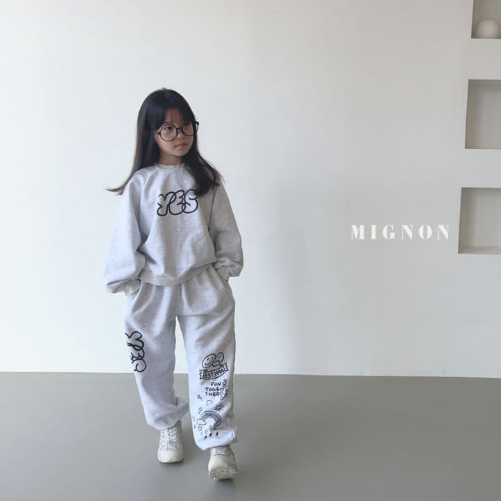 Mignon - Korean Children Fashion - #designkidswear - Kid Top Bottom Set - 11