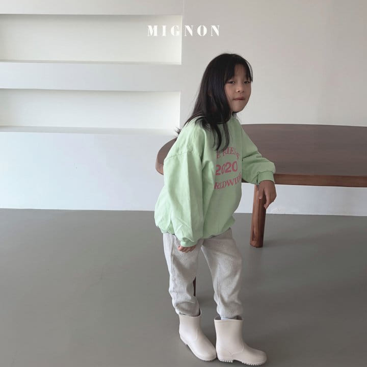 Mignon - Korean Children Fashion - #kidsshorts - 2020 Friend Sweatshirt - 12