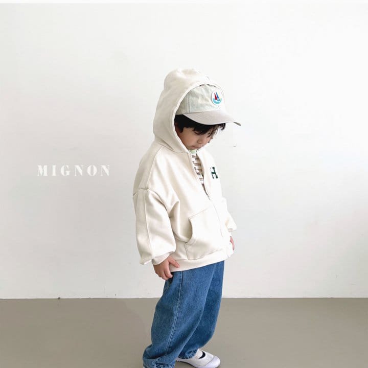 Mignon - Korean Children Fashion - #kidzfashiontrend - H Hoody Zip-up