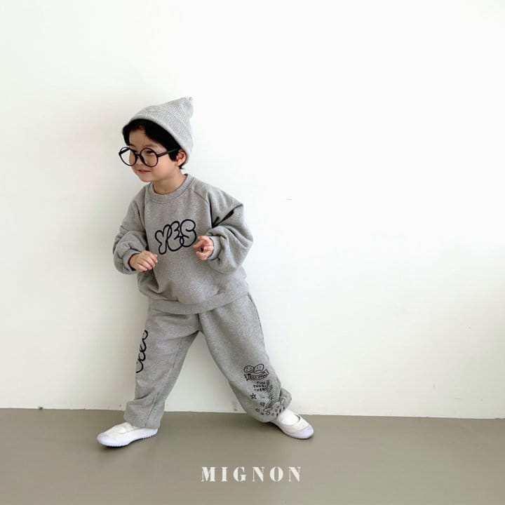 Mignon - Korean Children Fashion - #Kfashion4kids - Kid Top Bottom Set - 4