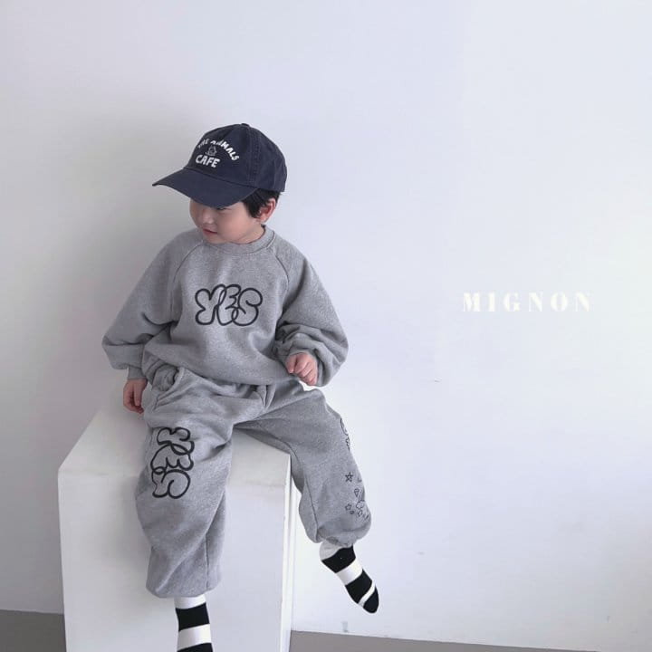 Mignon - Korean Children Fashion - #minifashionista - Kid Top Bottom Set - 6