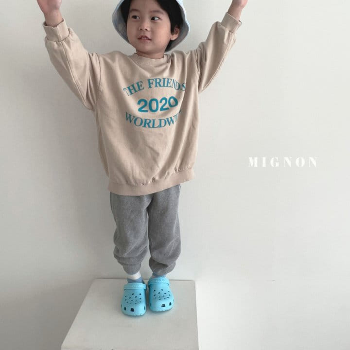 Mignon - Korean Children Fashion - #magicofchildhood - 2020 Friend Sweatshirt - 4