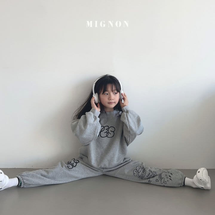 Mignon - Korean Children Fashion - #prettylittlegirls - Kid Top Bottom Set - 7